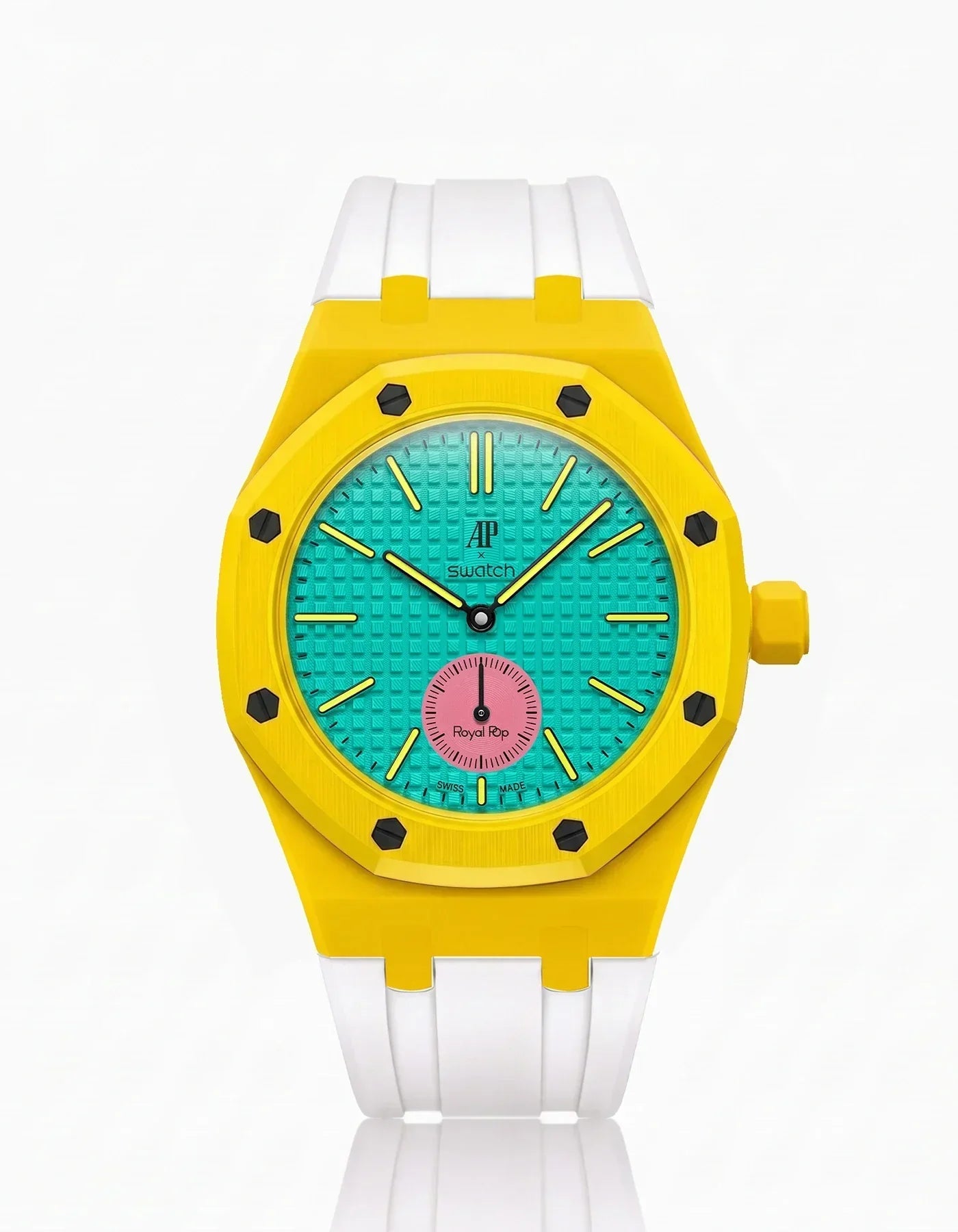 Silicone Strap & Case Royal Pop Otg Roz(Customize Colors)