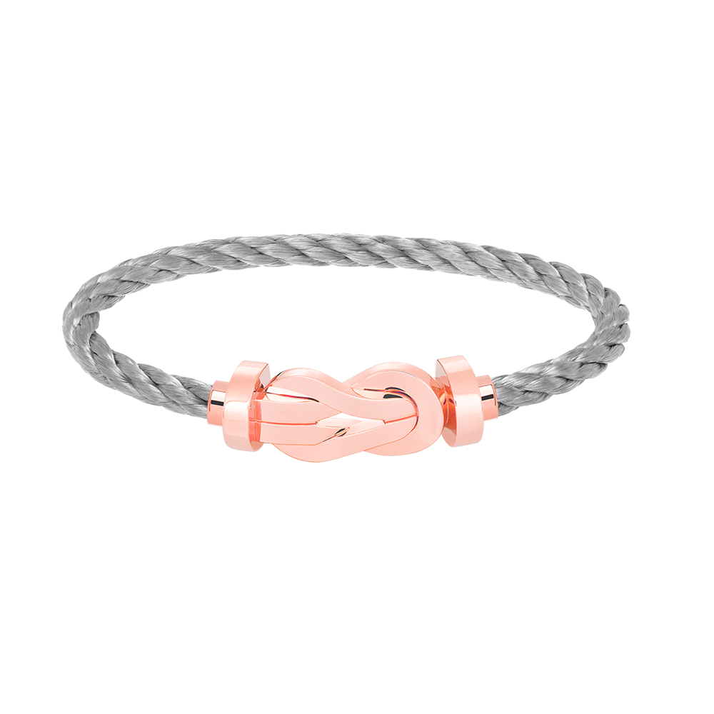 [Eternal Jewelry]CHANCE LARGE 8 FIGURE BUCKLE NO DIAMOND BRACELET ROSE GOLD