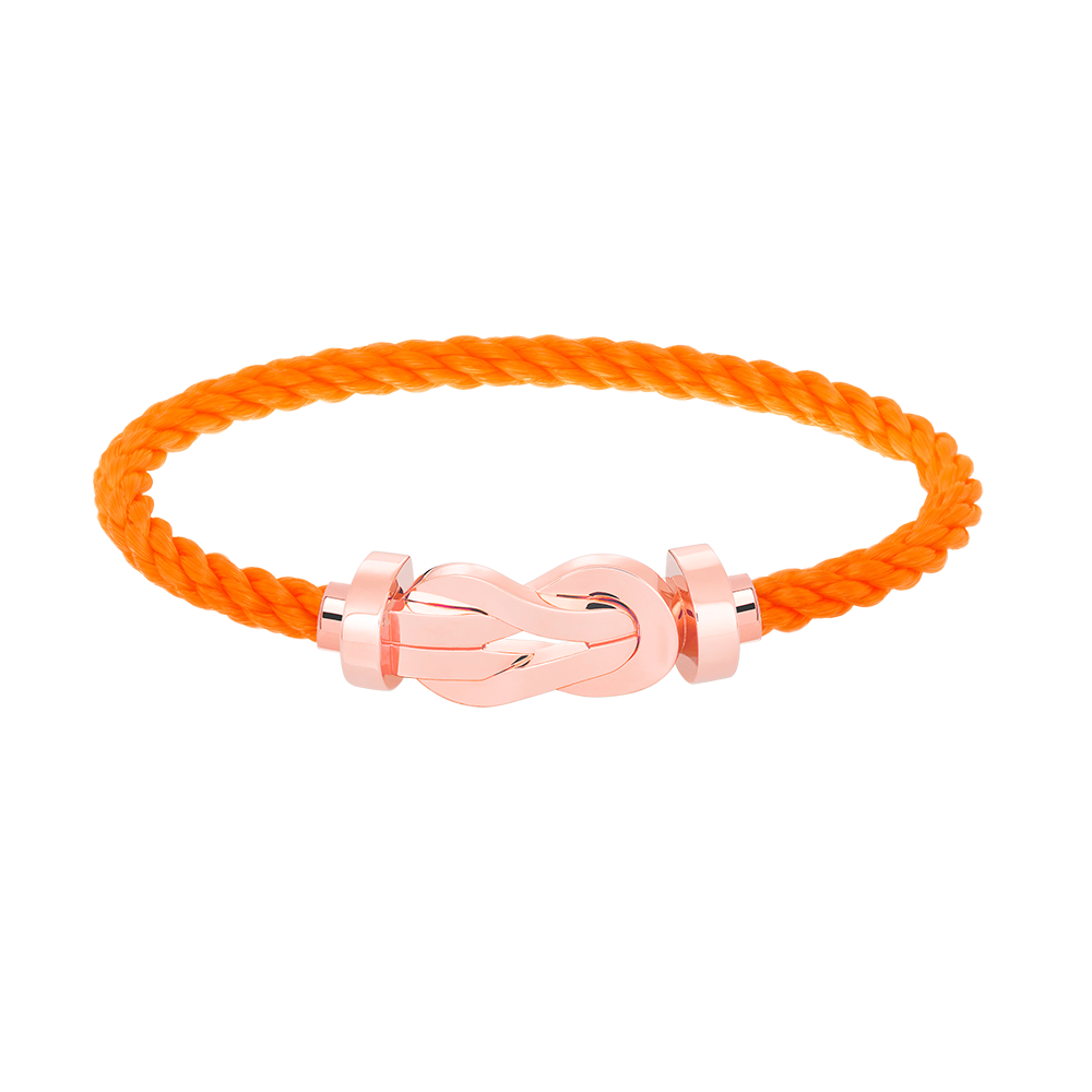 [Eternal Jewelry]CHANCE LARGE 8 FIGURE BUCKLE NO DIAMOND BRACELET ROSE GOLD
