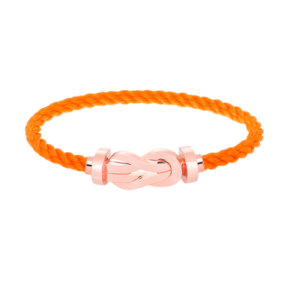 [Eternal Jewelry]CHANCE LARGE 8 FIGURE BUCKLE NO DIAMOND BRACELET ROSE GOLD