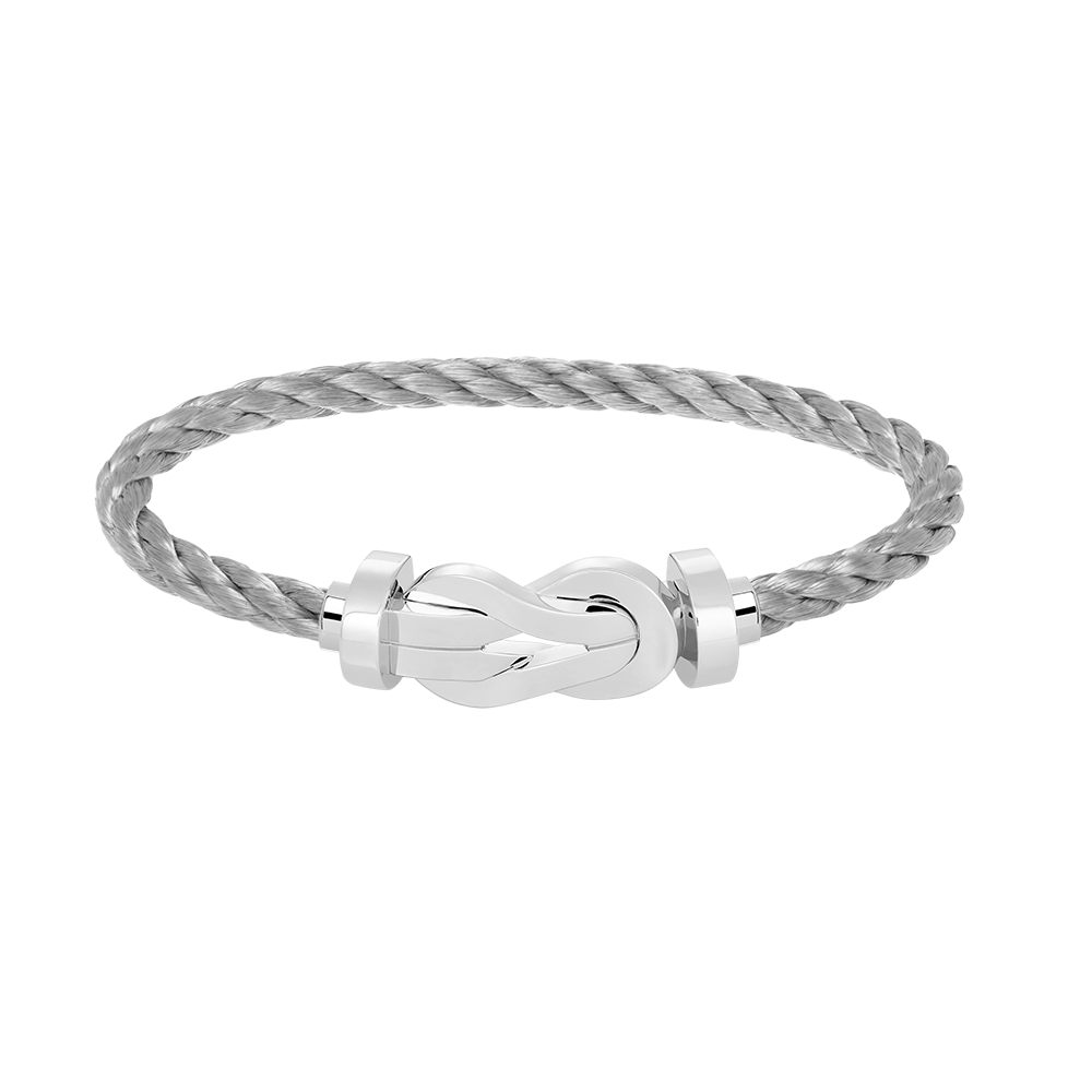 [Eternal Jewelry]CHANCE LARGE 8 FIGURE BUCKLE NO DIAMOND BRACELET SILVER