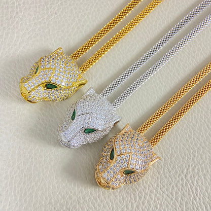 ¡®Eternal Jewelry¡¯Panther Head Layered Necklace