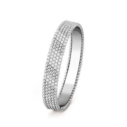 [Eternal jewelry]  FIVE-ROW DIAMOND BRACELET