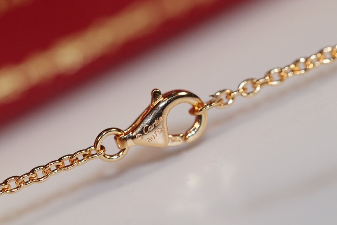 [Eternal Jewelry]LOVE NECKLACE PINK GOLD AND SILVER