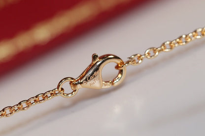 [Eternal Jewelry]LOVE NECKLACE PINK GOLD AND SILVER