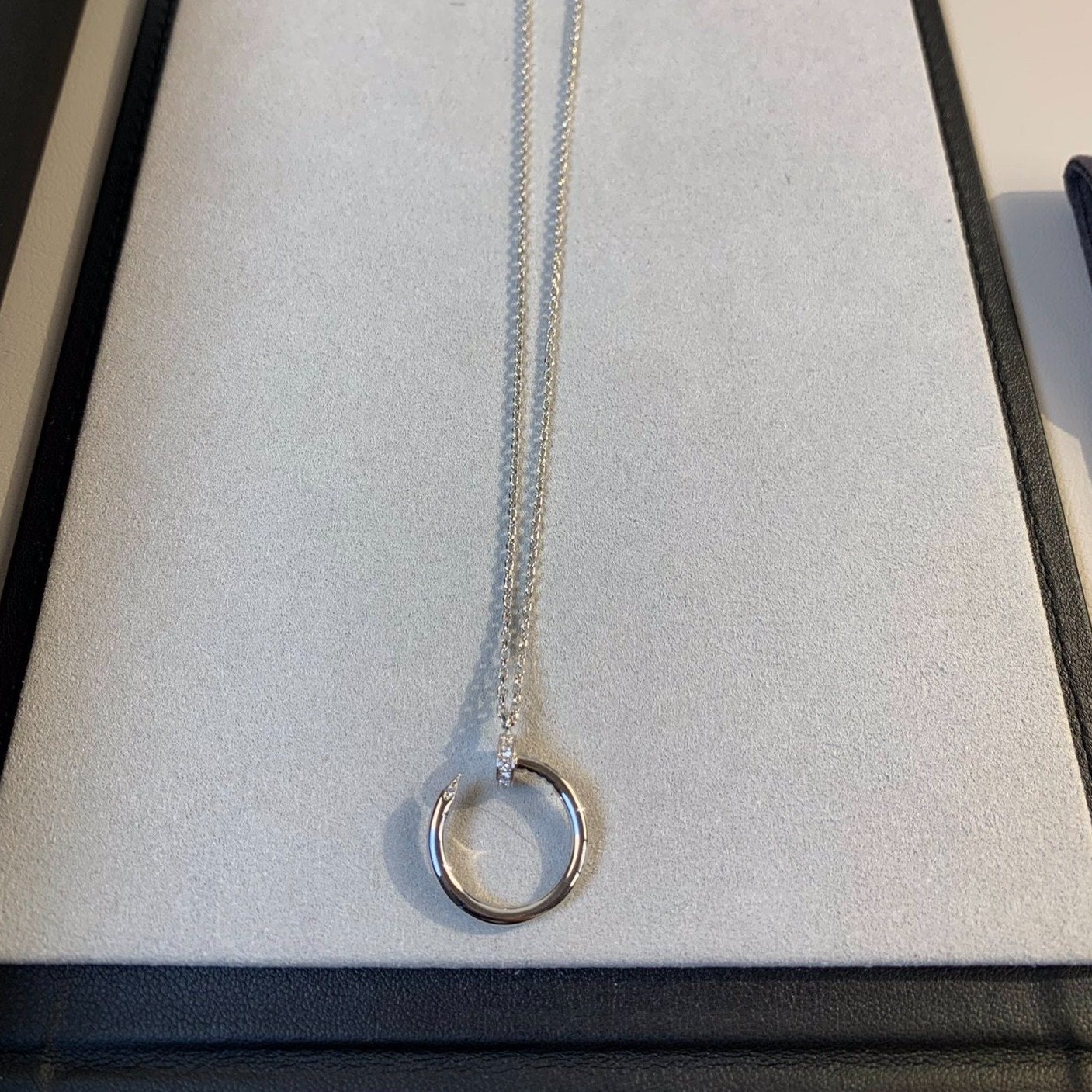 [Eternal Jewelry]JUSTE NECKLACE SILVER