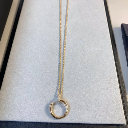 [Eternal Jewelry]JUSTE NECKLACE PINK GOLD