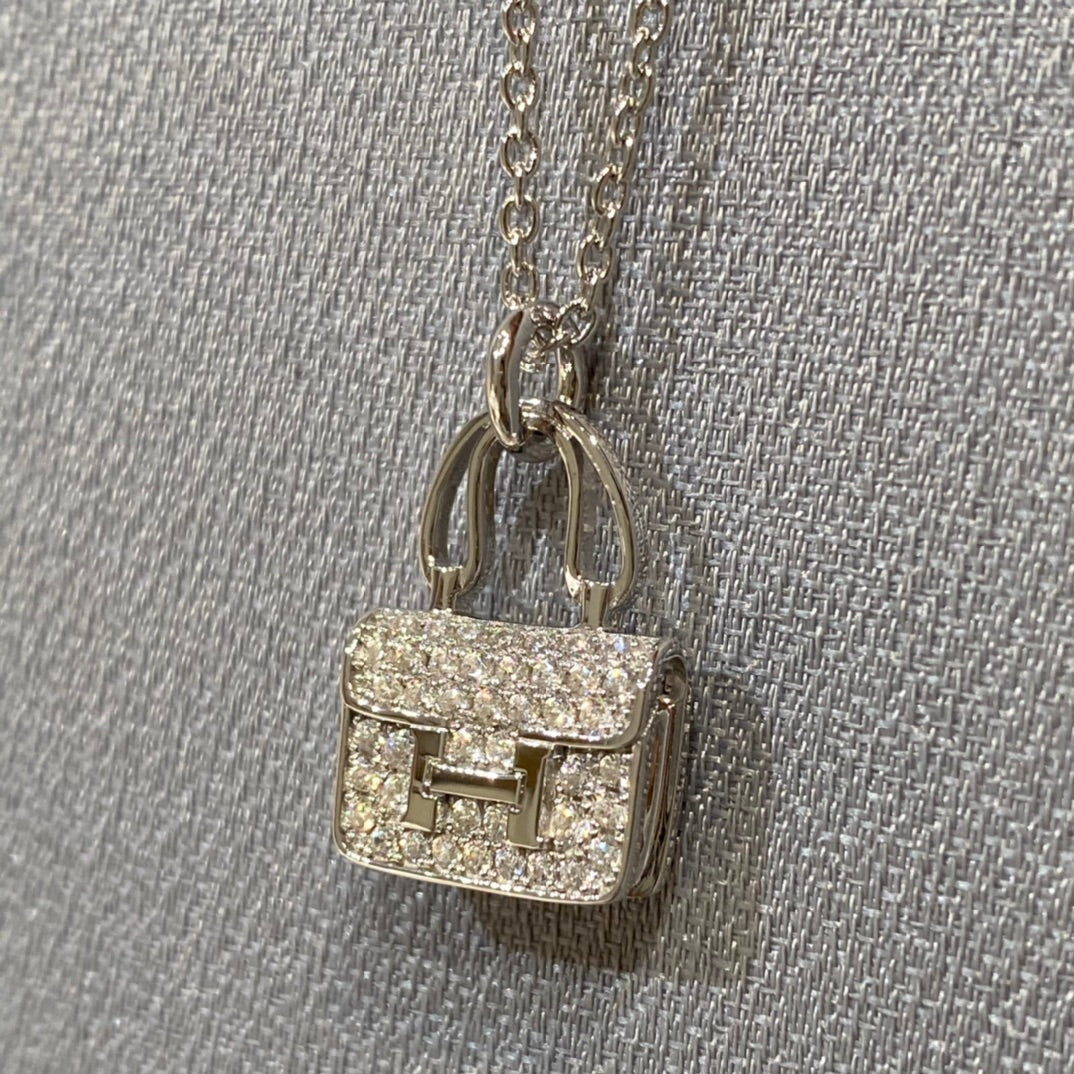 [Eternal Jewelry]CONSTANCE PEDANT DIAMOND NECKLACE