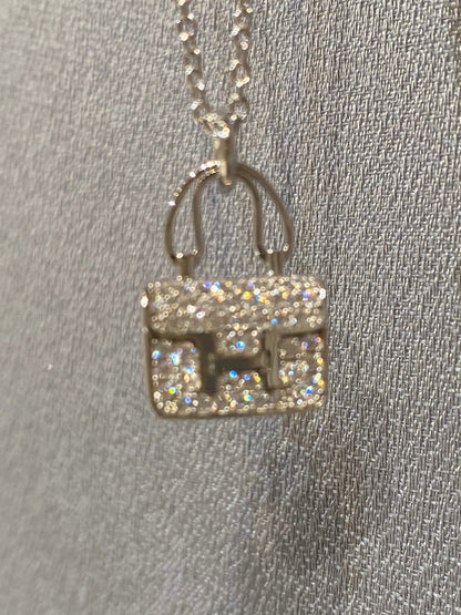 [Eternal Jewelry]CONSTANCE PEDANT DIAMOND NECKLACE