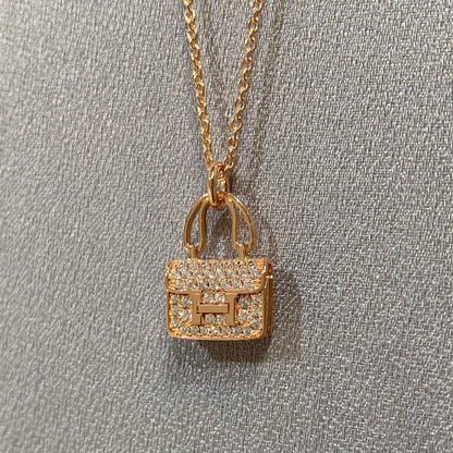 [Eternal Jewelry]CONSTANCE PEDANT DIAMOND NECKLACE