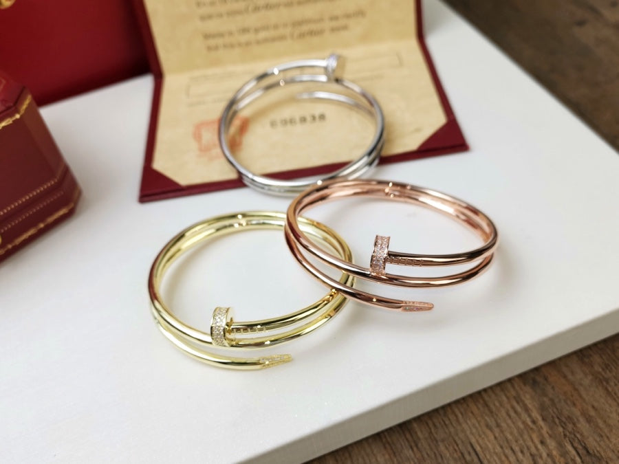 [Eternal Jewelry]JUSTE BRACELET 3.5MM DOUBLE ROW DIAMOND