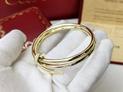 [Eternal Jewelry]JUSTE BRACELET 3.5MM DOUBLE ROW DIAMOND