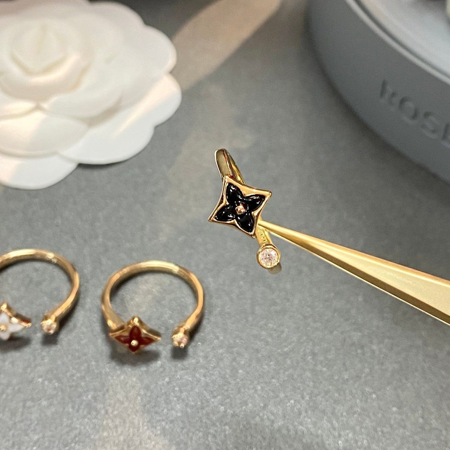 [Eternal Jewelry]STAR 1 DIAMOND OPEN RING