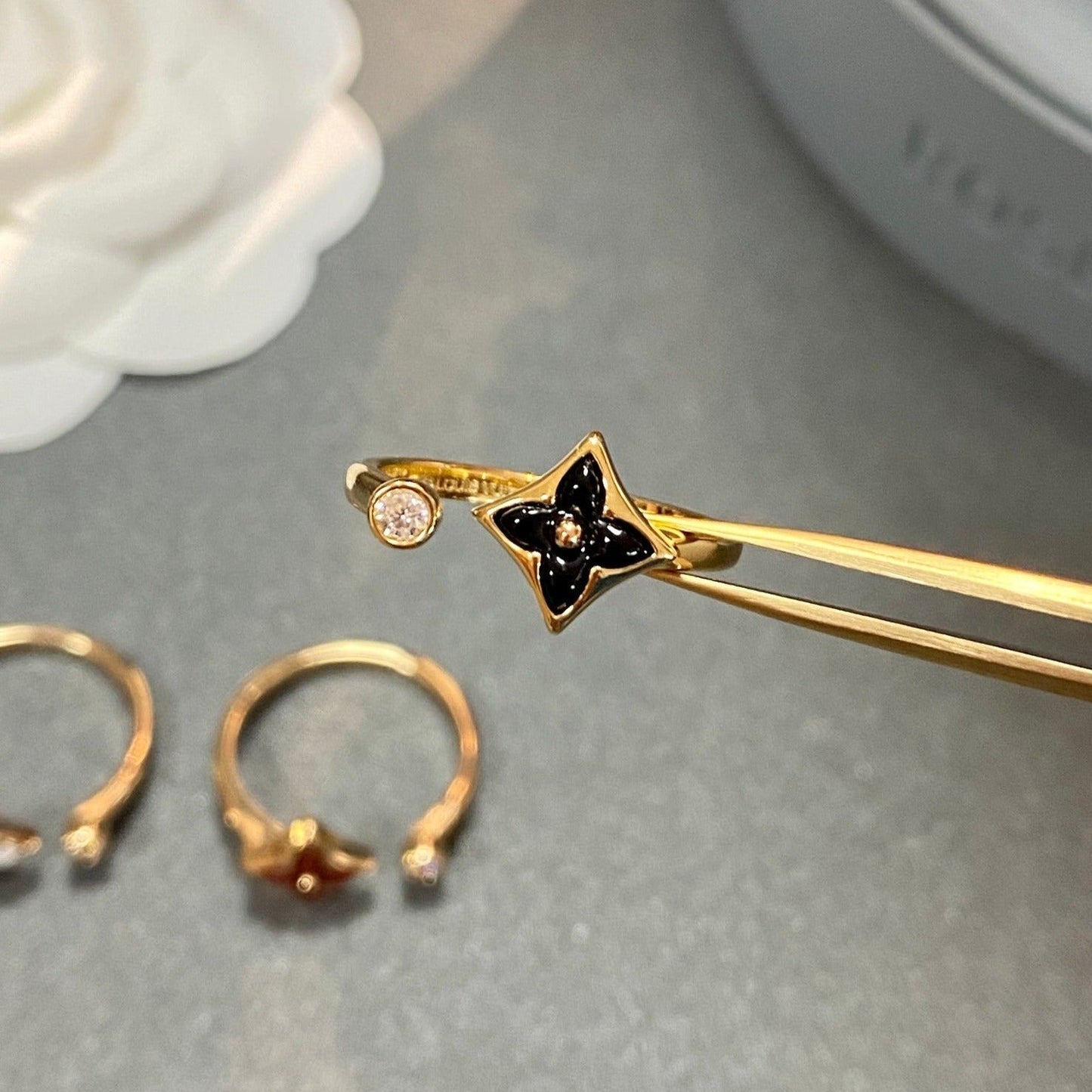 [Eternal Jewelry]STAR 1 DIAMOND OPEN RING