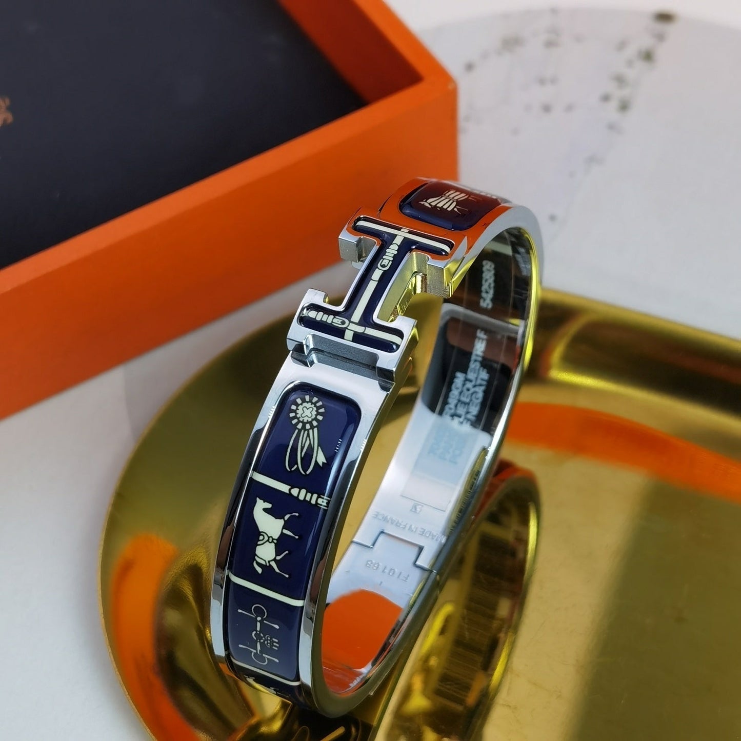 [Eternal Jewelry]H COUVERTURES DARK BLUE BRACELET