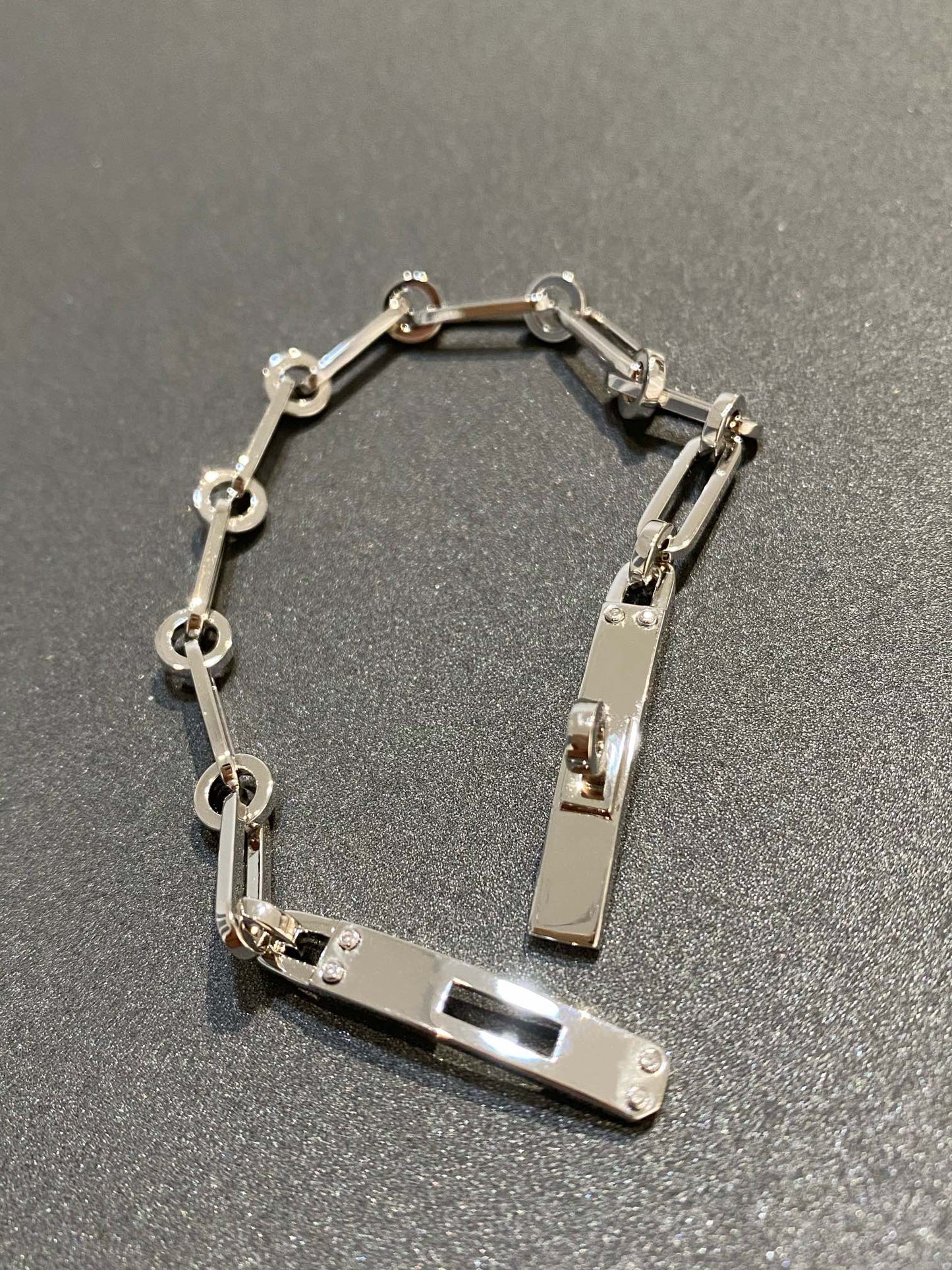 [Eternal Jewelry]CHAINE BRACELET SMALL MODEL DIAMOND