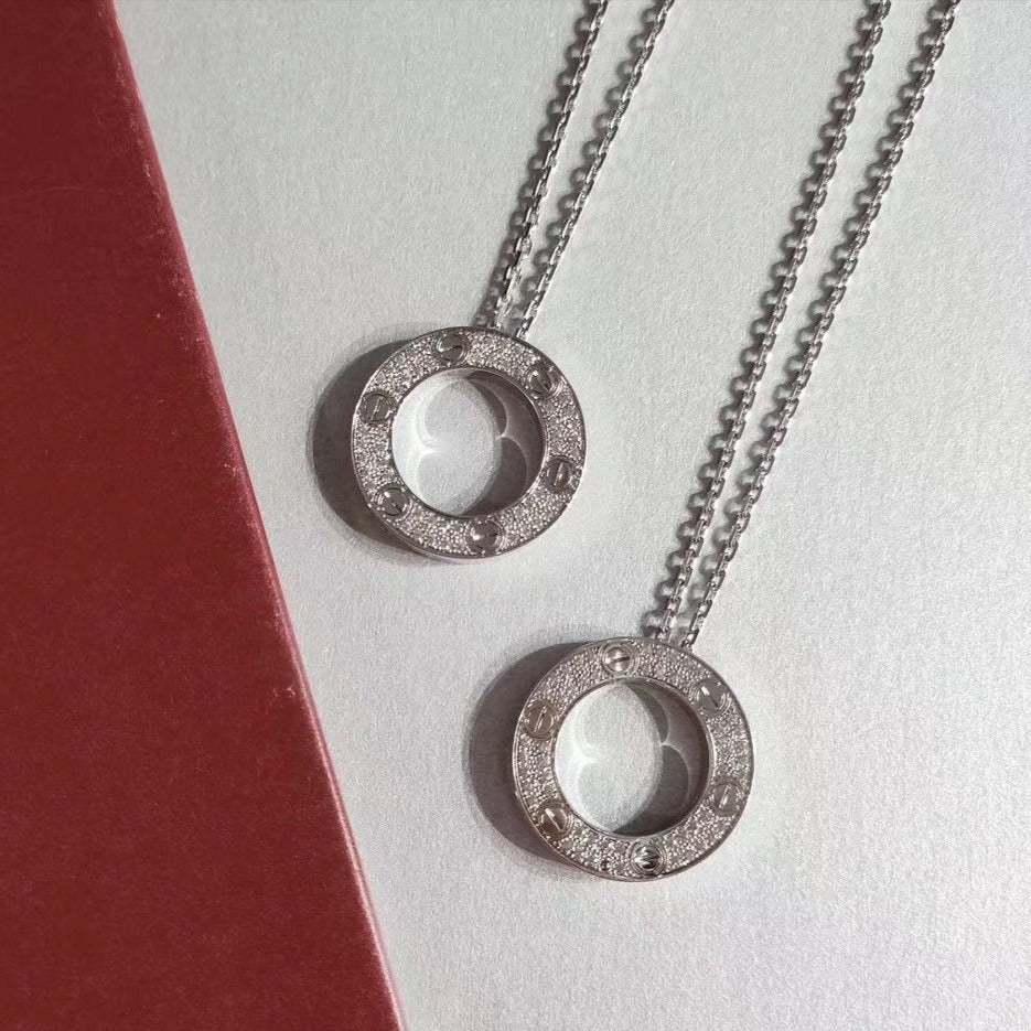 [Eternal Jewelry]LOVE NECKLACE ADJUSTABLE SILVER