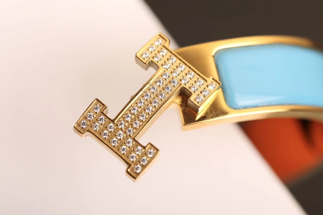 [Eternal Jewelry]H CLOUD BLUE BRACELET GOLD DIAMOND