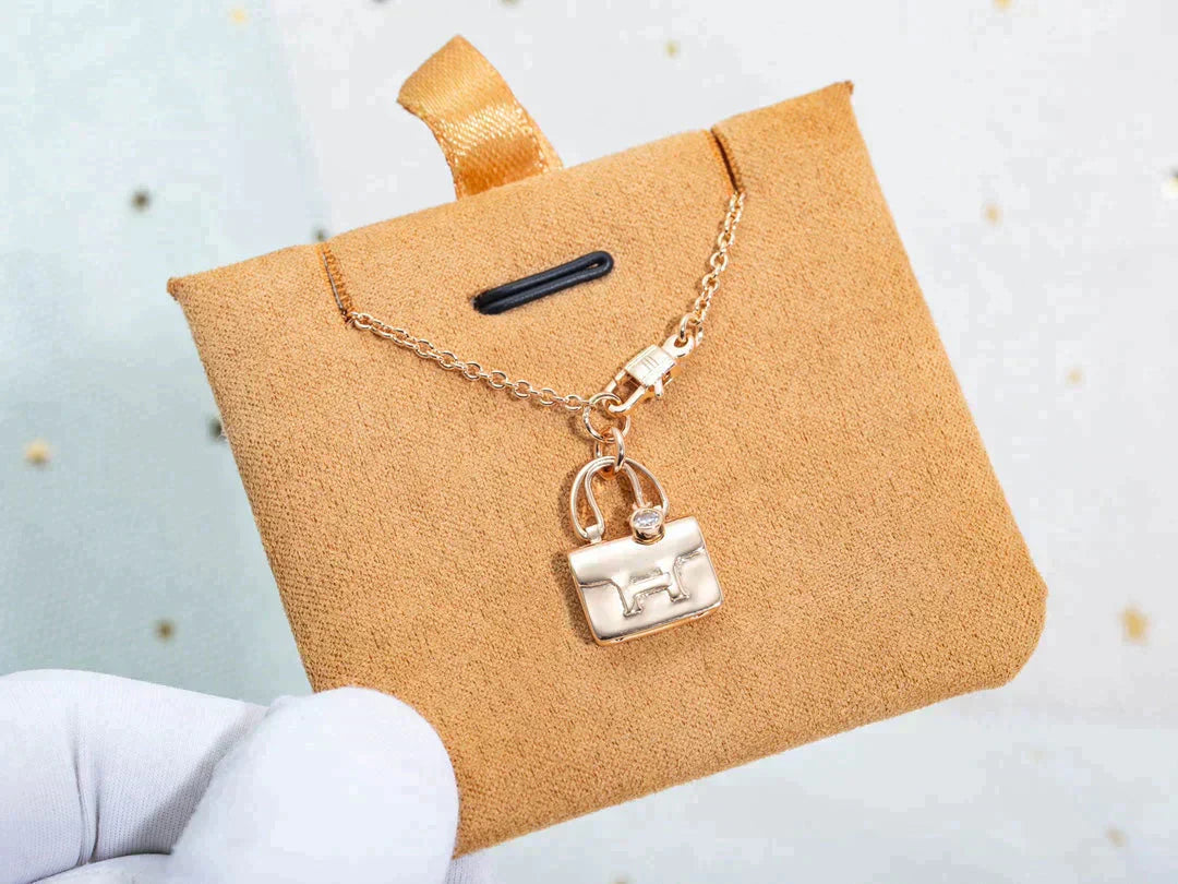 [Eternal Jewelry]AMULETTE PEDANT ROSE GOLD NECKLACE