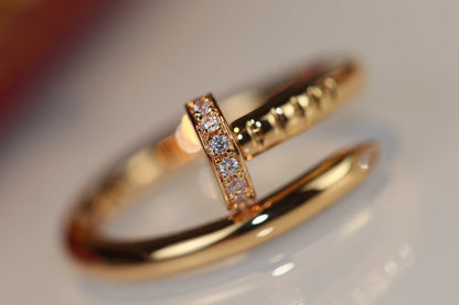 [Eternal Jewelry]JUSTE RING 2.65MM GOLD DIAMOND