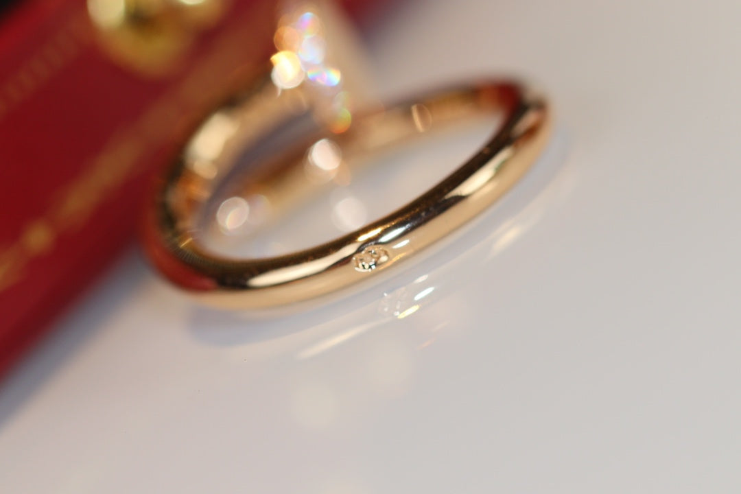[Eternal Jewelry]JUSTE RING 2.65MM GOLD DIAMOND