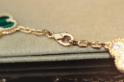 [Eternal Jewelry]CLOVER 20 MOTIFS ONYX ROSE GOLD