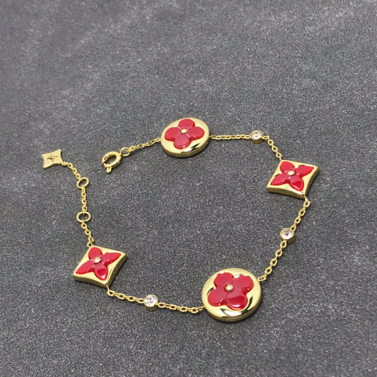 [Eternal Jewelry]STAR AND SUN CARNELIAN 4 MOTIFS 3 DIAMONDS