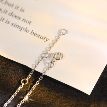 [Eternal Jewelry]SUN MOTIF PINK MOP SILVER BRACELET