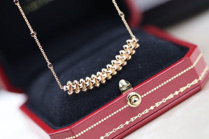 [Eternal Jewelry]CLASH PINK GOLD NECKLACE