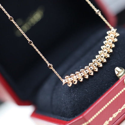 [Eternal Jewelry]CLASH PINK GOLD NECKLACE