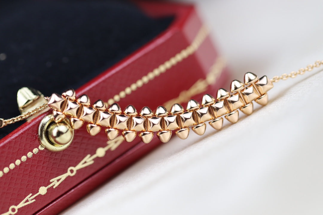 [Eternal Jewelry]CLASH PINK GOLD NECKLACE