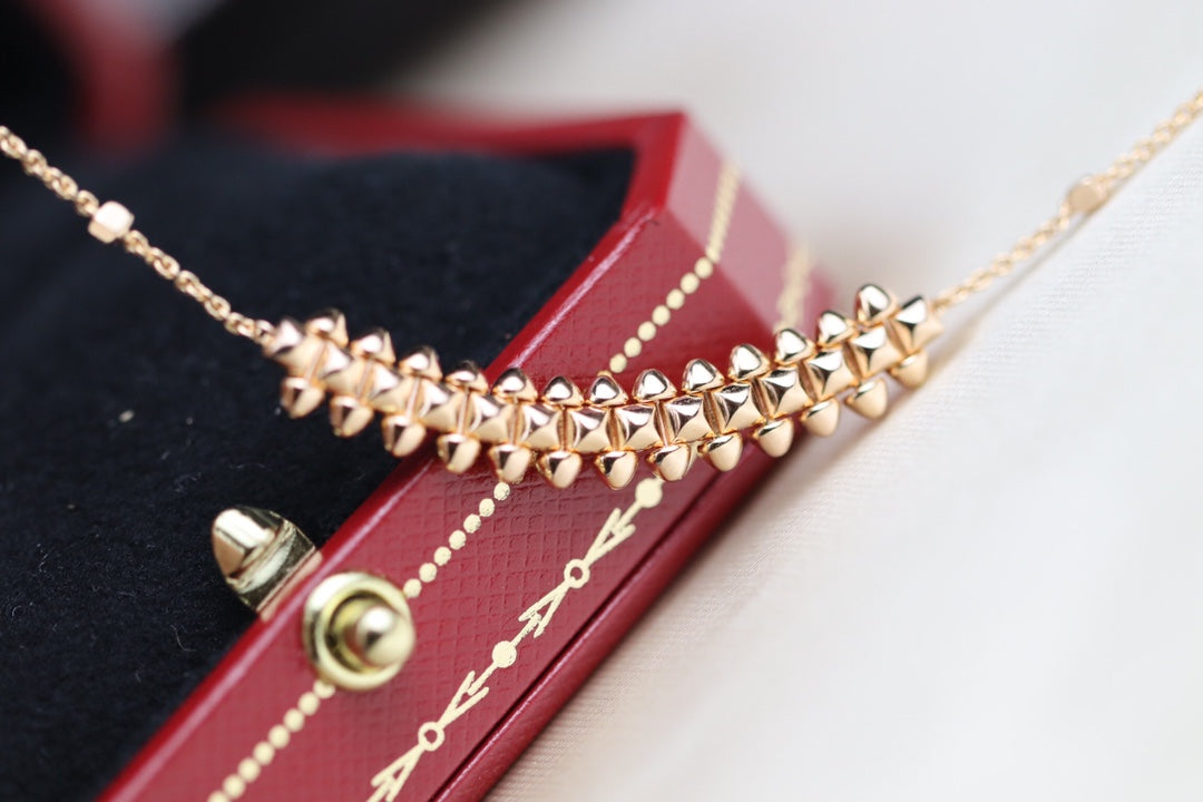 [Eternal Jewelry]CLASH PINK GOLD NECKLACE