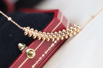 [Eternal Jewelry]CLASH PINK GOLD NECKLACE