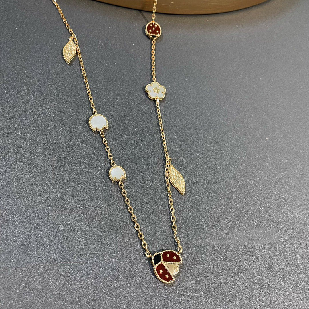 [Eternal Jewelry]LUCKY SPRING 15 MOTIFS GOLD NECKLACE