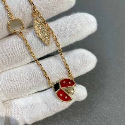 [Eternal Jewelry]LUCKY SPRING 15 MOTIFS GOLD NECKLACE