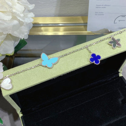 [Eternal Jewelry]LUCKY SPRING SILVER BRACELET 4 MOTIF