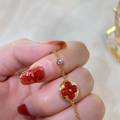 [Eternal Jewelry]SUN PEDANT CARNELIAN BRACELET