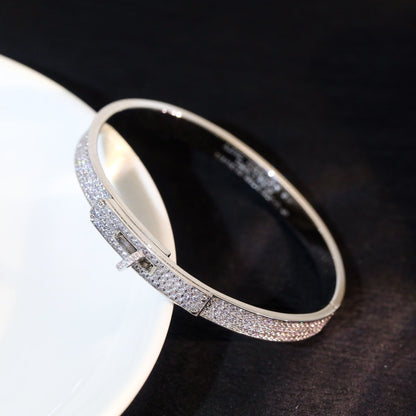 [Eternal Jewelry]KELLY BRACELET DIAMOND PAVED