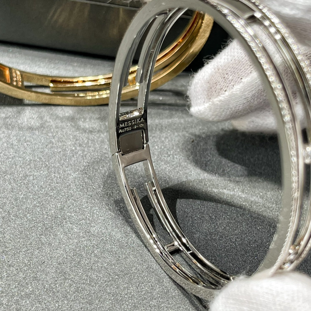 [Eternal jewelry]MOVE 10TH PAVED DIAMOND BRACELET