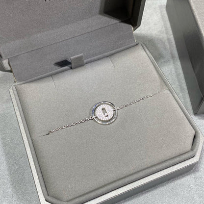 [Eternal jewelry]LUCKY MOVE DIAMOND PAVED BRACELET