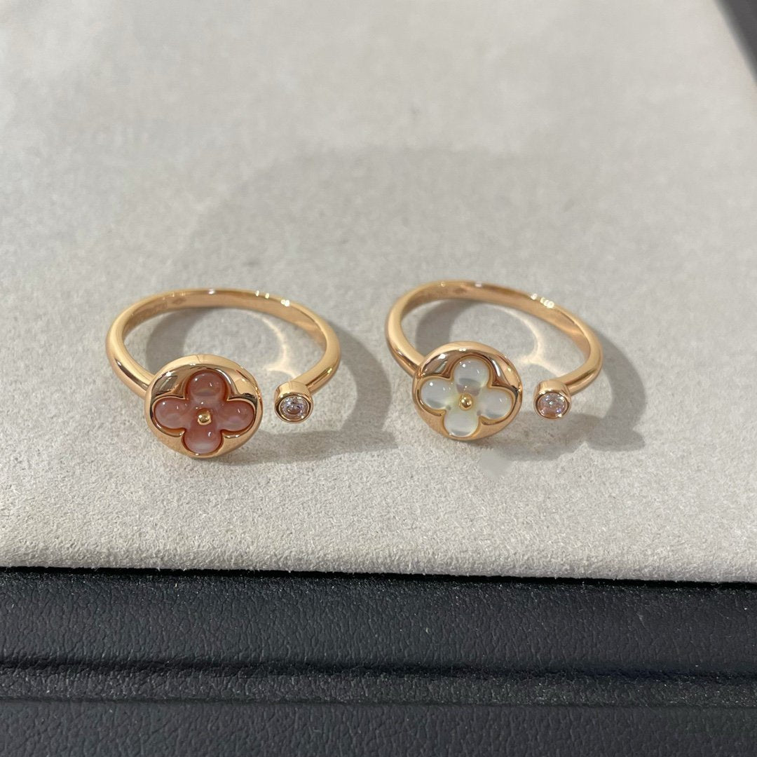 [Eternal Jewelry]SUN 1 DIAMOND PINK MOP RING