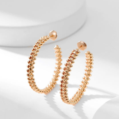 [Eternal Jewelry]CLASH HOOP EARRINGS