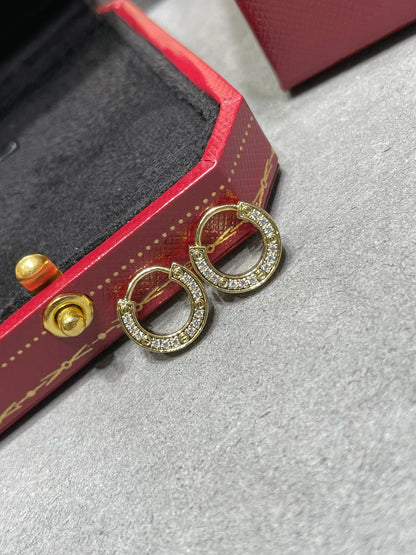[Eternal Jewelry]LOVE DIAMOND EARRINGS
