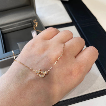 [Eternal Jewelry]FORCE 10 DIAMOND PINK GOLD NECKLACE MINI MODEL