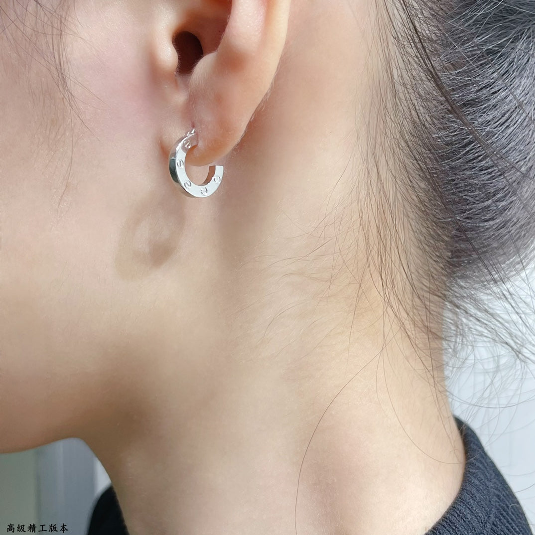 [Eternal Jewelry]LOVE MINI EARRINGS