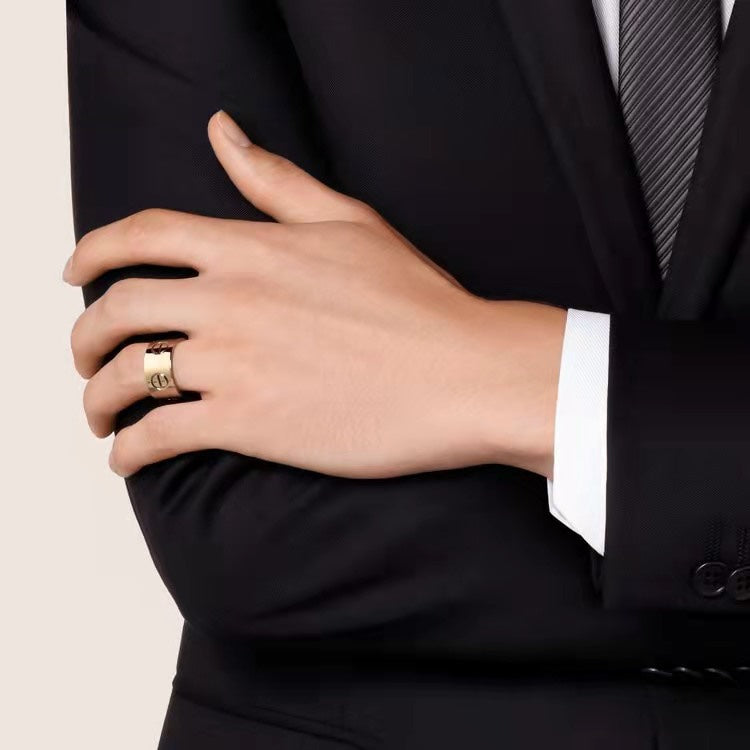 [Eternal Jewelry]LOVE 11MM LARGE RING