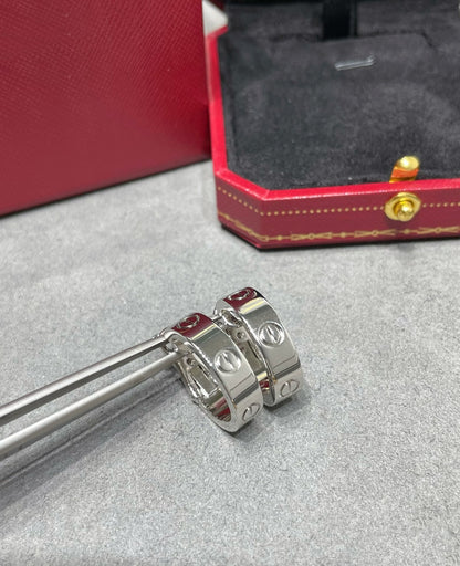 [Eternal Jewelry]LOVE 5.5MM EARRINGS