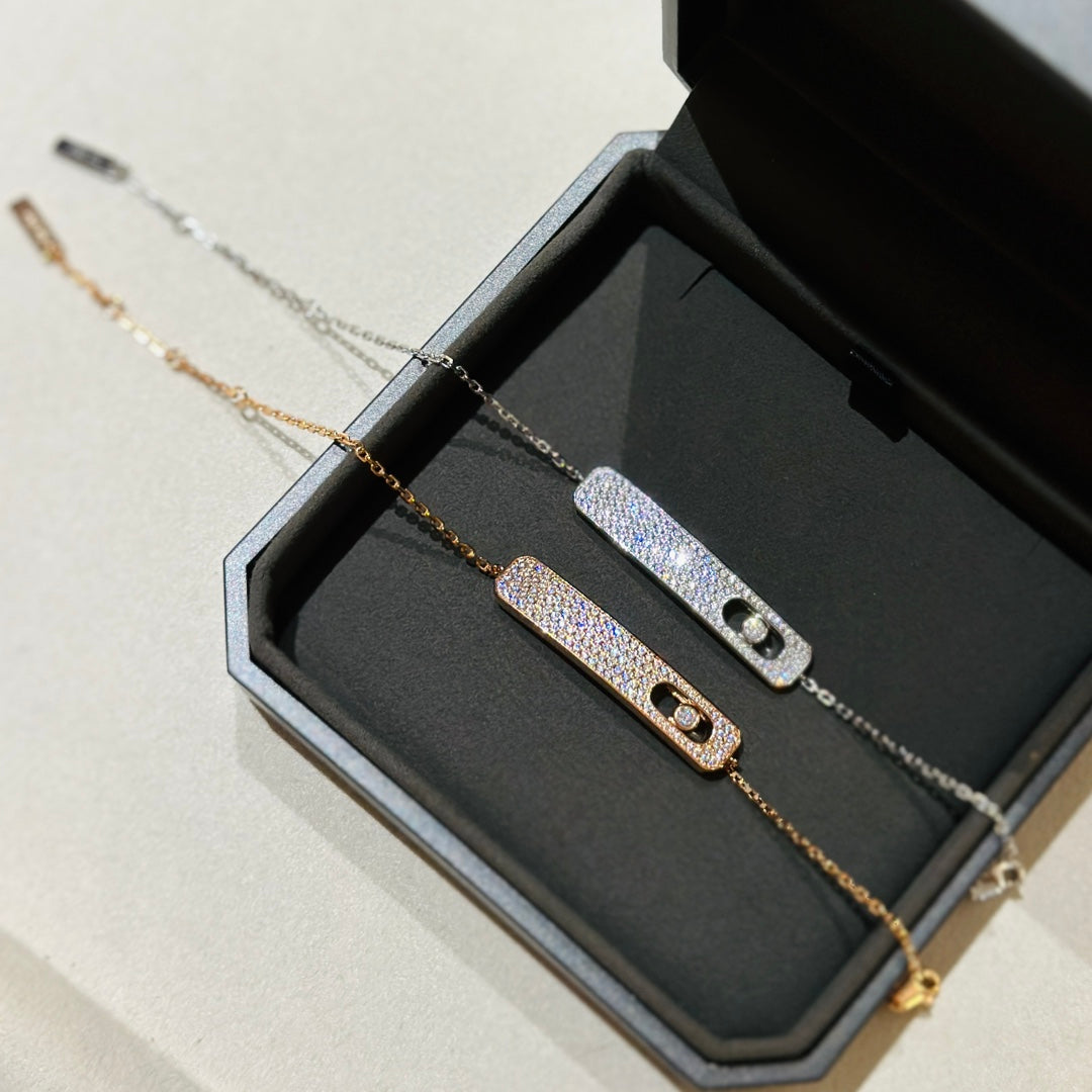 [Eternal jewelry]MOVE CLASSIQUE DIAMOND PAVED BRACELET