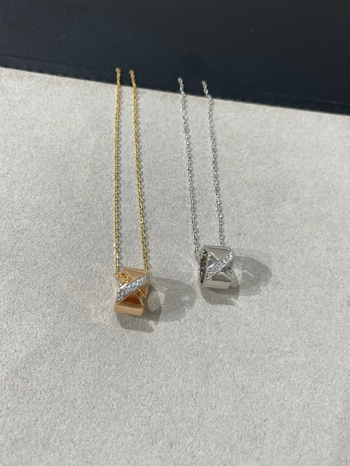 [Eternal Jewelry]LIENS EVIDENCE DIAMOND NECKLACE