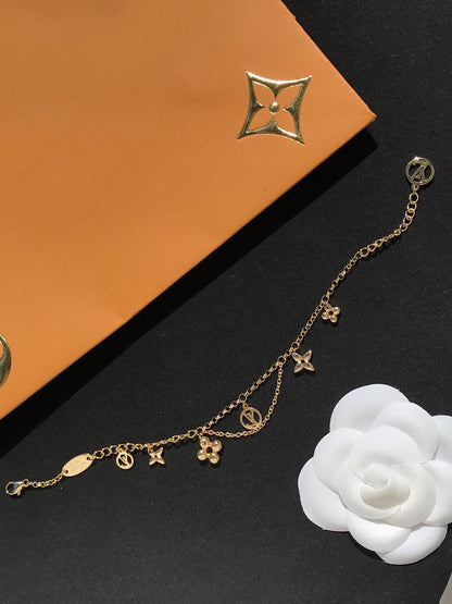 [Eternal Jewelry]BLOOMING PINK GOLD MOP BRACELET